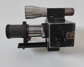 Vintage Subminiature 16 mm Hand Made Camera, Hand Made Detective Camera, Prototype Camera