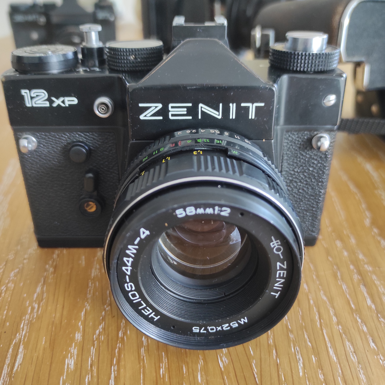 Zenit 12 XP 35mm Film Camera With Helios 44M4 58mm F/2 Lens Etsy