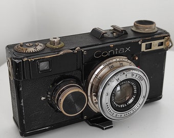 First Model Zeiss Ikon Contax I, With Tessar 2,8/5 Cm First Model Zeiss Ikon Contax I, With Tessar 2,8/5 Cm