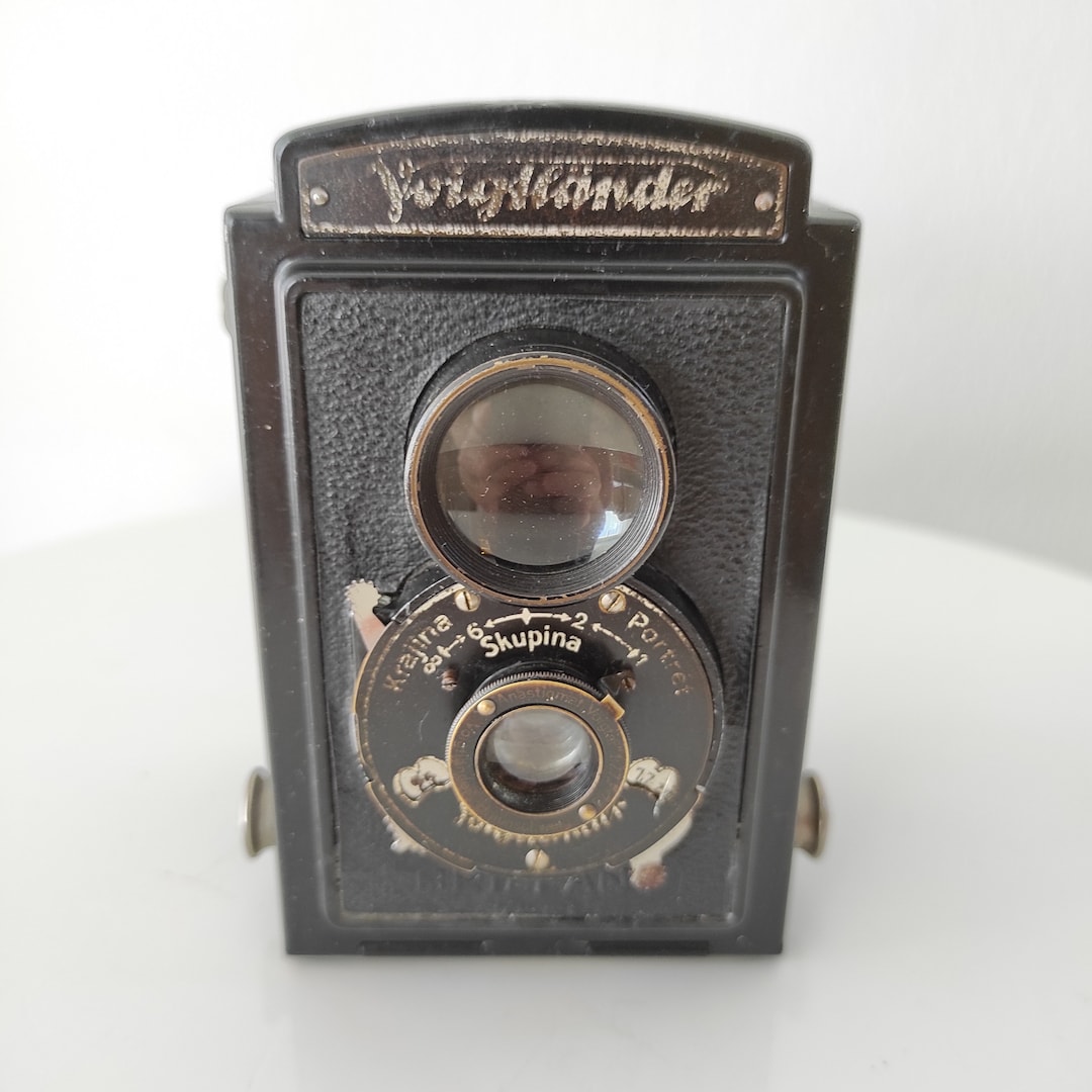 Antique Voigtlander Brillant TLR Camera Etsy Hong Kong