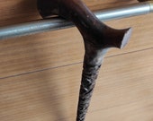 Engraved Wooden Walking Cane, Handmade Wooden Walking Sticks, Walking Staff, Unique Walking Canes, Antique Walking Sticks