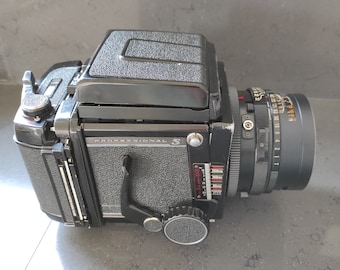 Vintage Mamiya EF2 Film Camera Made in Japan 35mm Black Battery