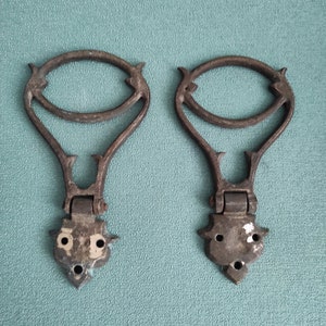 Brass DoorKnocker, Front Door Decor , Door Bell, Door Handle , Door knob, Set Of Two