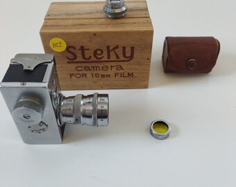 Riken Steky III 16mm Subminiature Camera With 25/3.5, 40/5.6