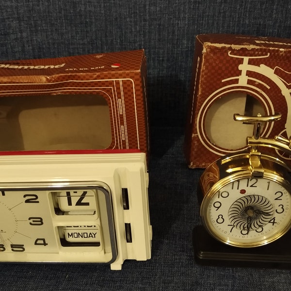 Manual Wind up Clock Etsy