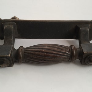 Bronze Door Handle, Pull Opener, Prop Front Entry, antique door knob