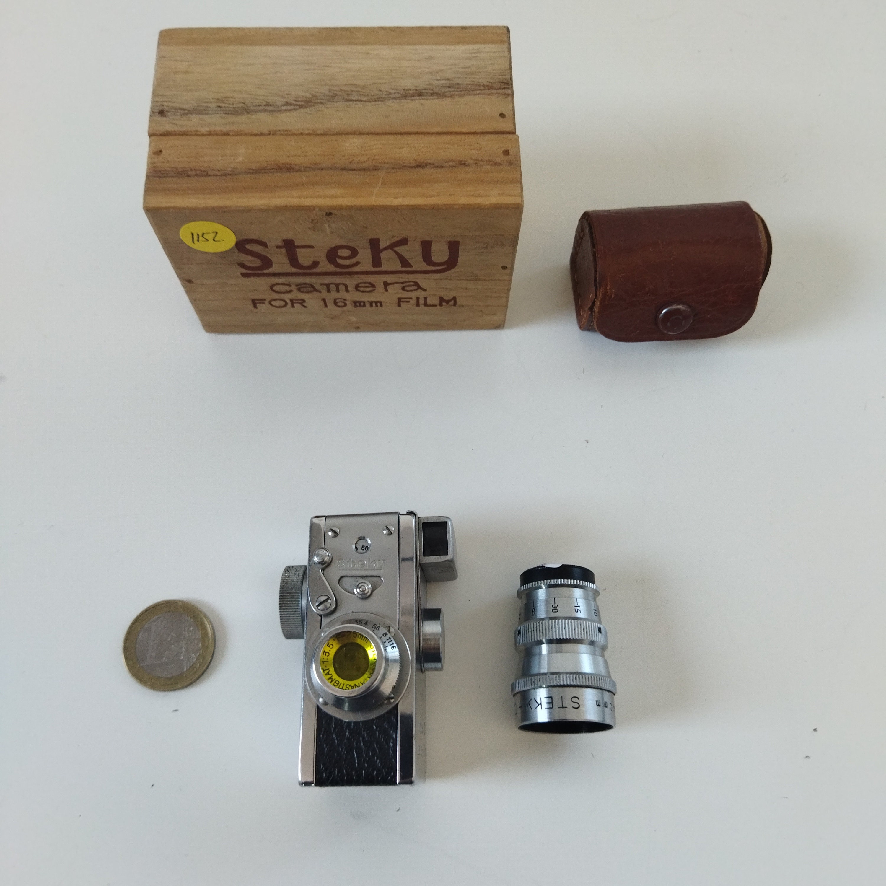 Riken Steky III 16mm Subminiature Camera With 25/3.5, 40/5.6