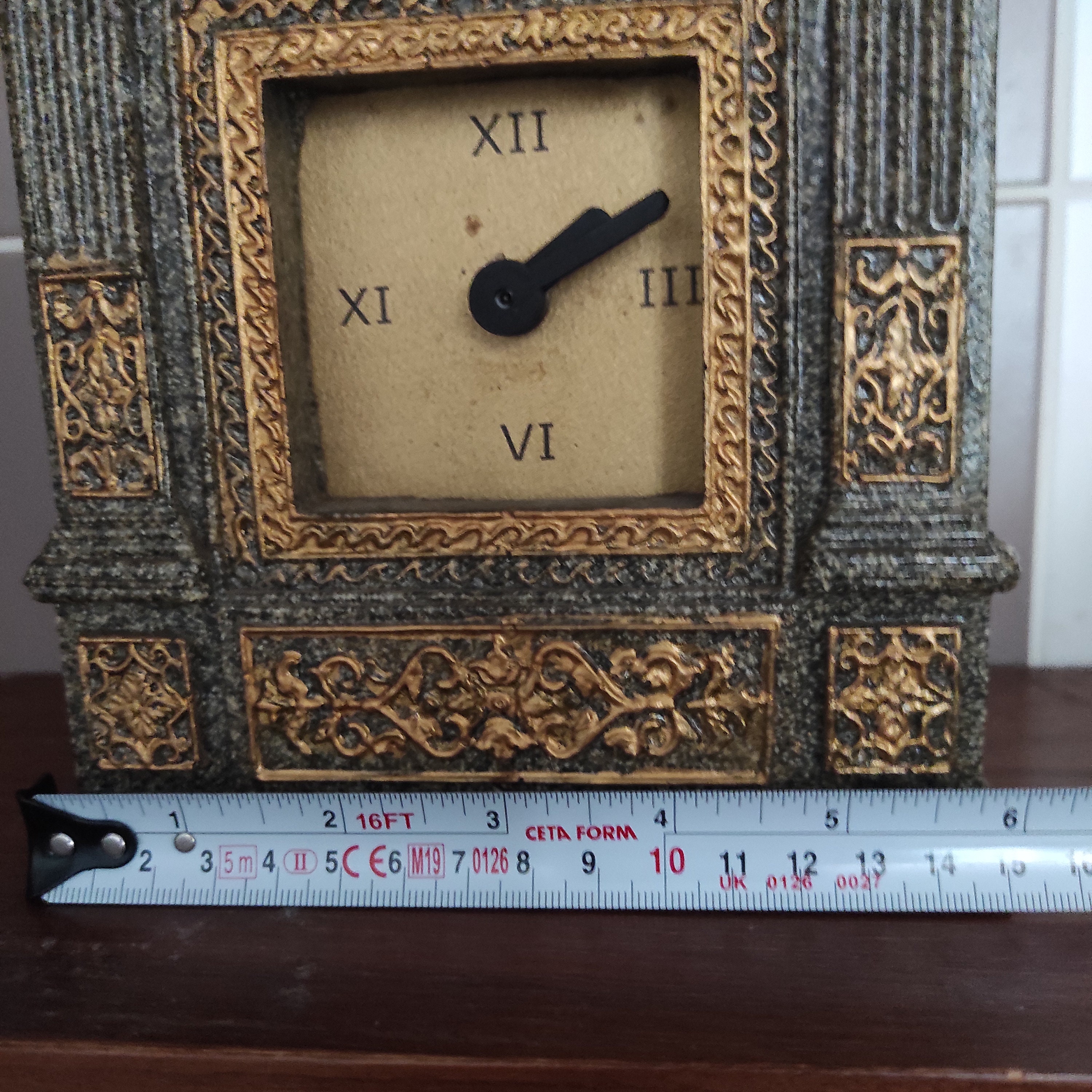 Vintage Desk Alarm Clock, Roman Numeral Clock, Retro Quartz - Etsy