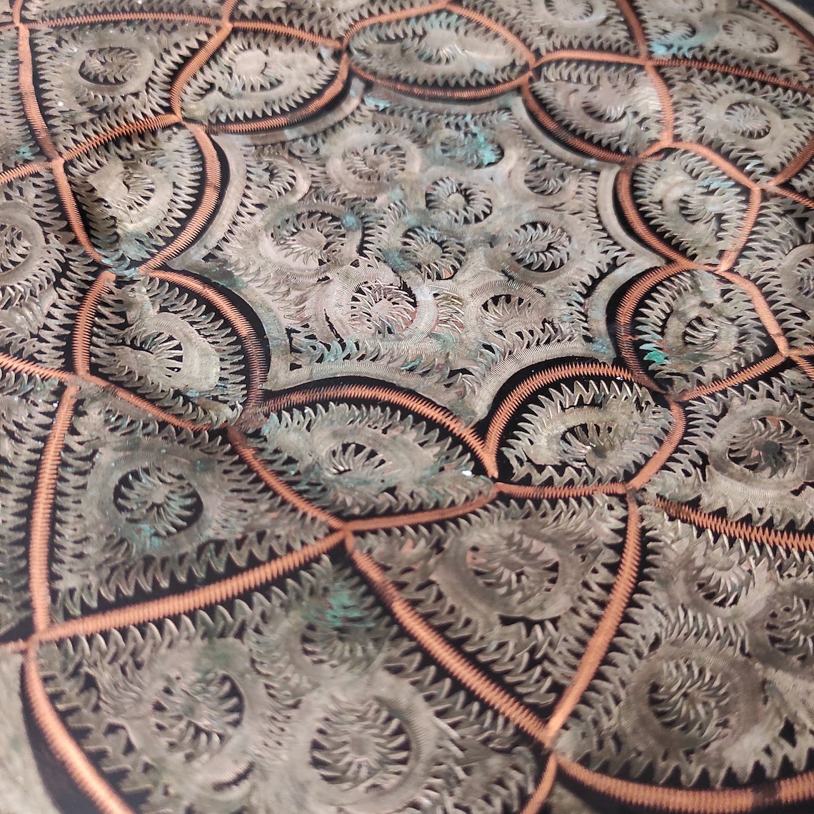 Copper Wall Plates Metallic Decor Copper Wall Decor Wall Etsy