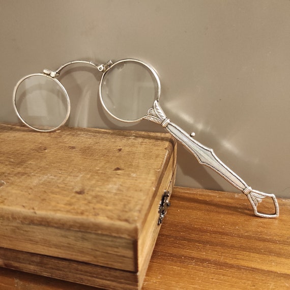 2- Vintage Private Eye High Quality Magnifying Reading Glasses