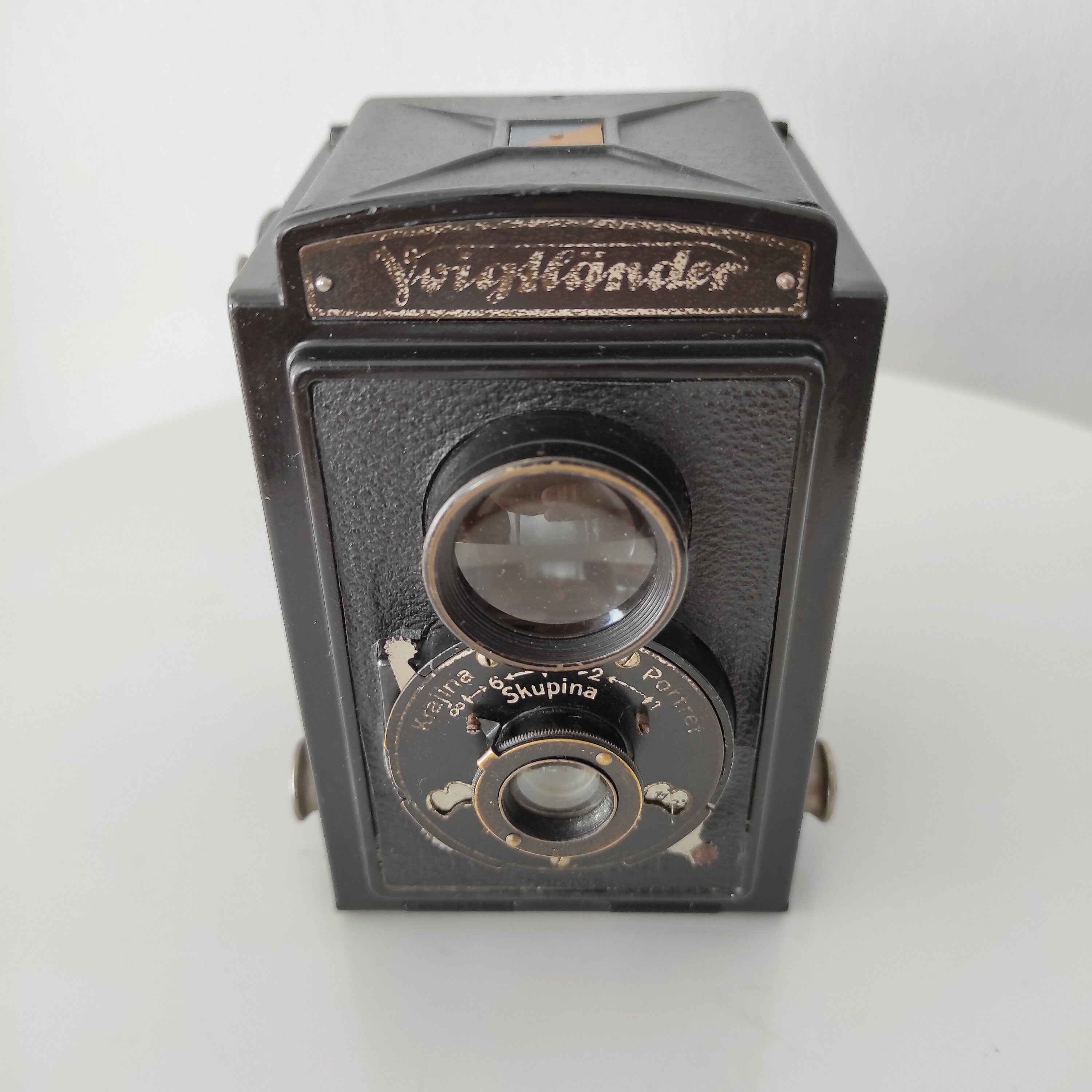 Antique Voigtlander Brillant TLR Camera - Etsy