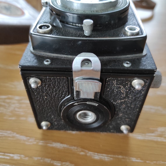 ROLLEICORD V Tlr 6x6 Appareil Photo Franke & Heid Coin Avec 1:3,5/75 MM En Top