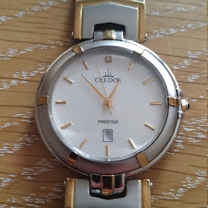 Seiko Credor Swiss Quartz Watch - Luxury Vintage Timepiece