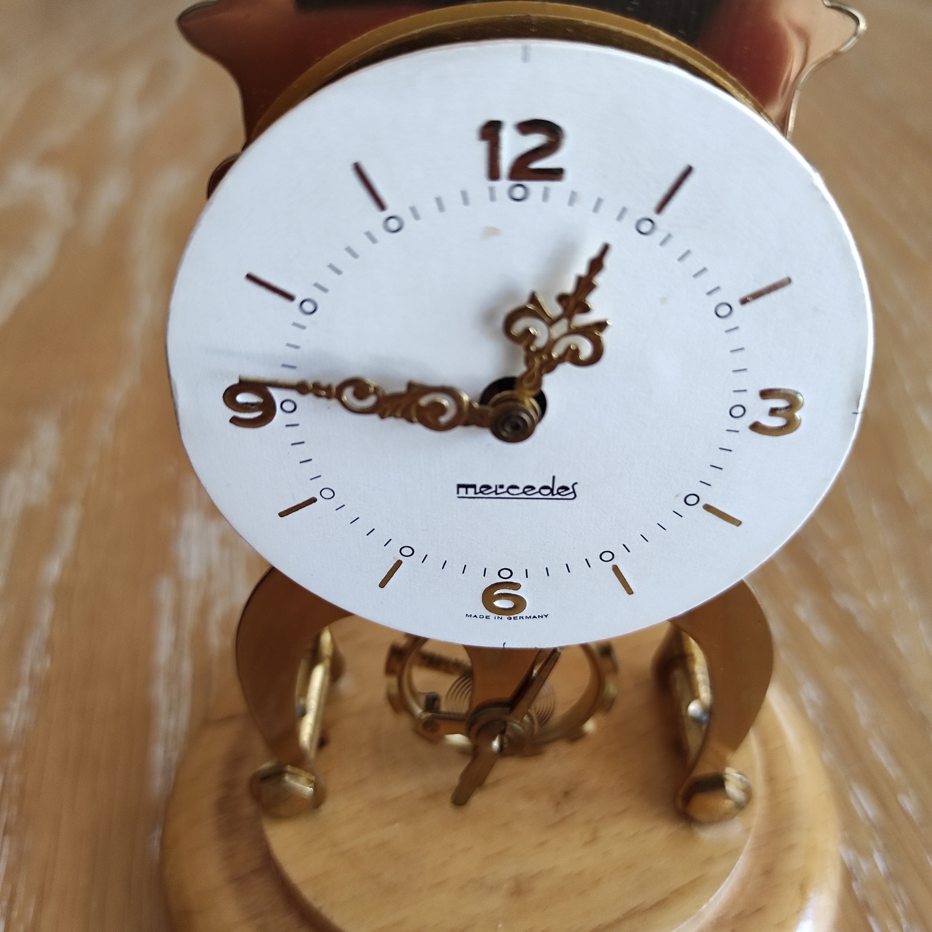 Mercedes Clock Watch Collectibles Desk Clock Tabletop Etsy Canada