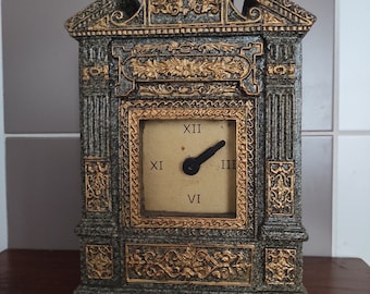 Clock Vintage, Desk Alarm Clock, Roman Numeral Clock, Alarm Clock Retro, Quartz Vintage