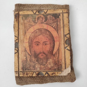 Ceramic Icon, Christian Art, Religious Wall Decoration