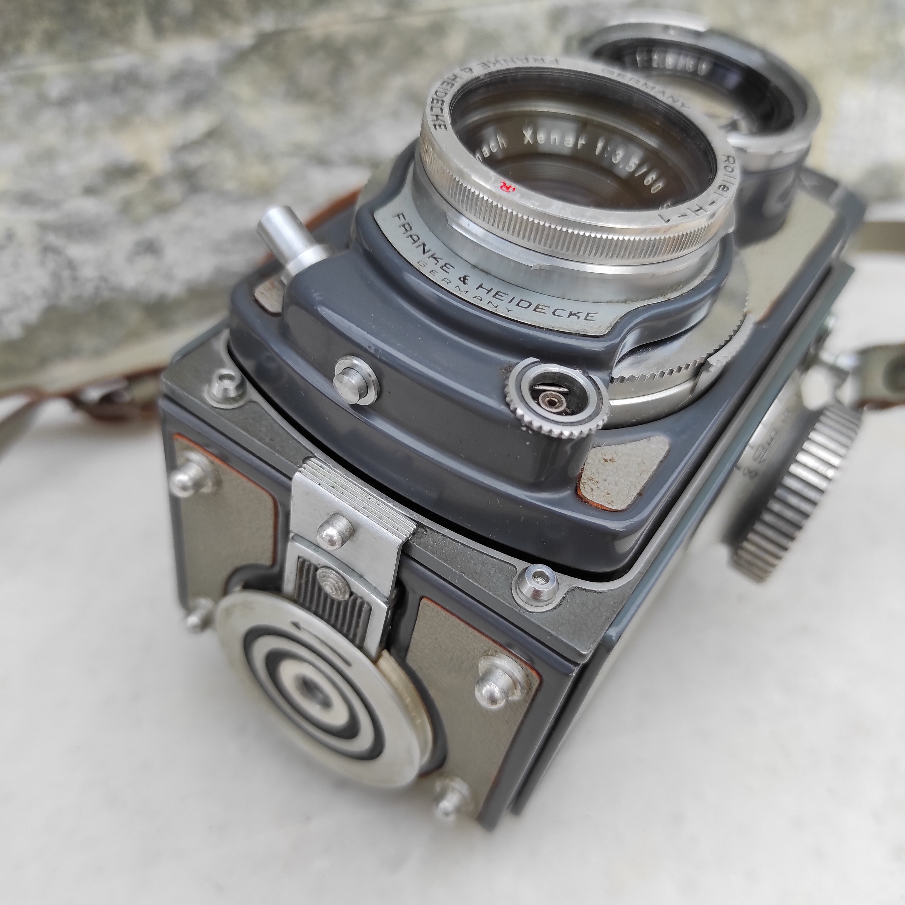 Buy Rolleiflex TLR Film Camera Heidosmat 60mm F2.8 Lens With Case