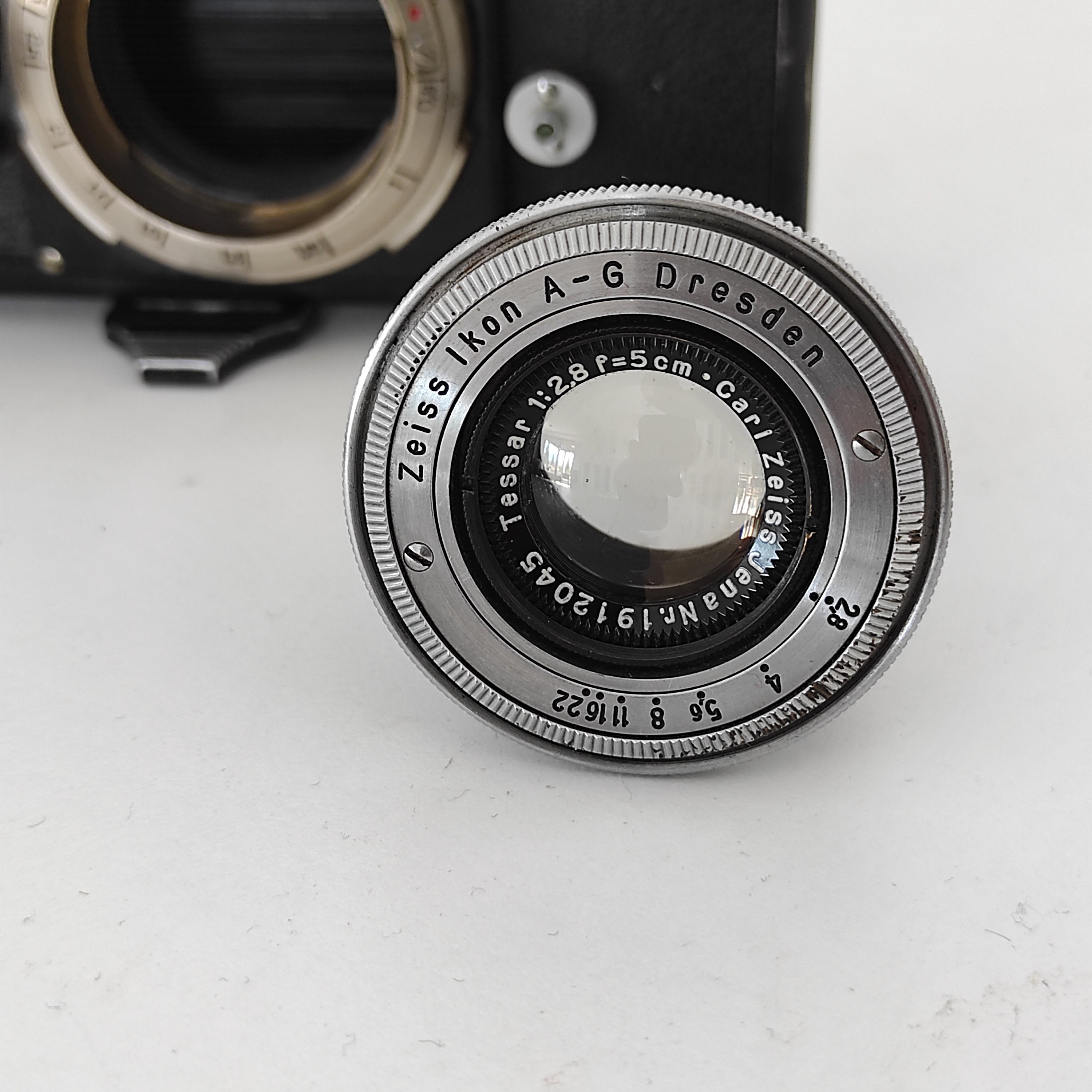First Model Zeiss Ikon Contax I, With Tessar 2,8/5 Cm First Model Zeiss Ikon Contax I, With Tessar 2,8/5 Cm