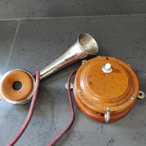 Vintage Ship Telephone, Wall Mounted Telephone, Wall Decor