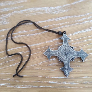 Silber Kruzifix Halskette, Jesus Kreuz Anhänger, religiöser Schmuck, katholische Kreuz Halskette