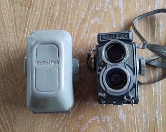 Rolleiflex TLRカメラ用レザーストラップ - Etsy 日本