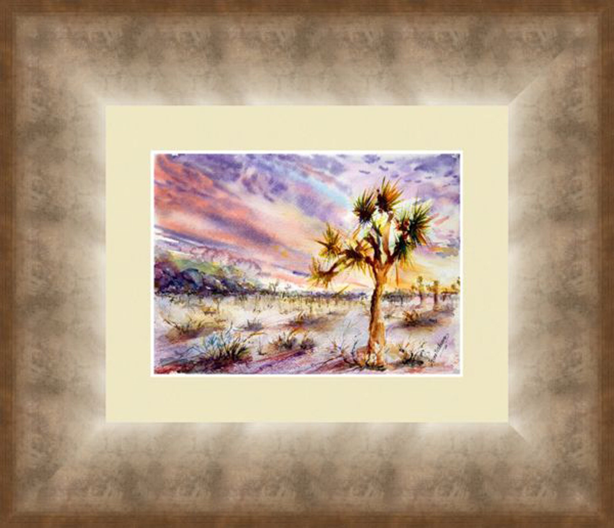 Joshua Tree Painting Original Art Joshua Tree Wall Art Joshua Etsy