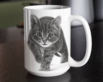 Carino Gatto Tazza, Gatto Amanti Regalo, Gatto Caffè Tazza, Cat Lover Regalo, Cat Gift,Cat Lover, Tazze di gatto, Tazza di Caffè, Regalo di Natale, Proprietario gatto, 11oz 15oz