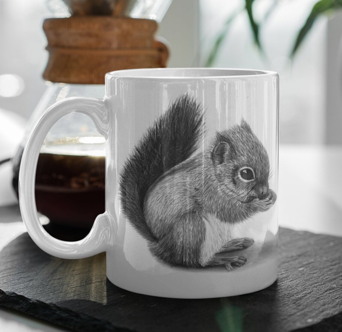 Red Squirrel Gift Squirrel Mug Squirrel Lover Gift Squirrel Etsy