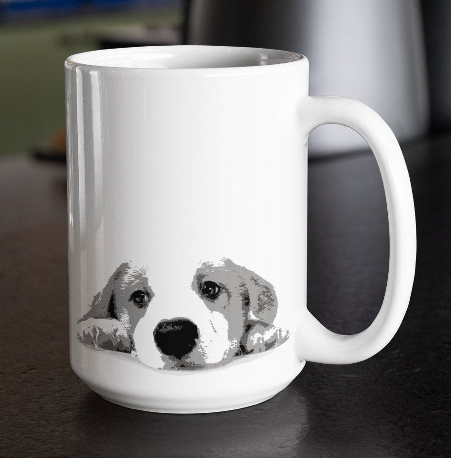 Dog Mug, Cute Dog Lover Gift, Dog Gift, Coffee Mug, Dog Lover