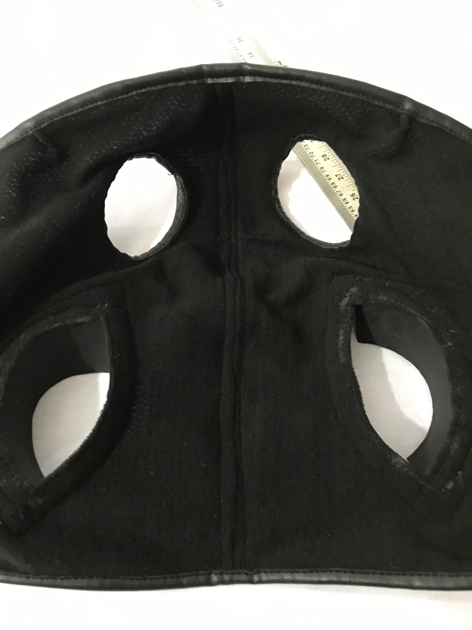 New Horse Blinker Riding Mask Black Cup Hood Horse Can't Etsy