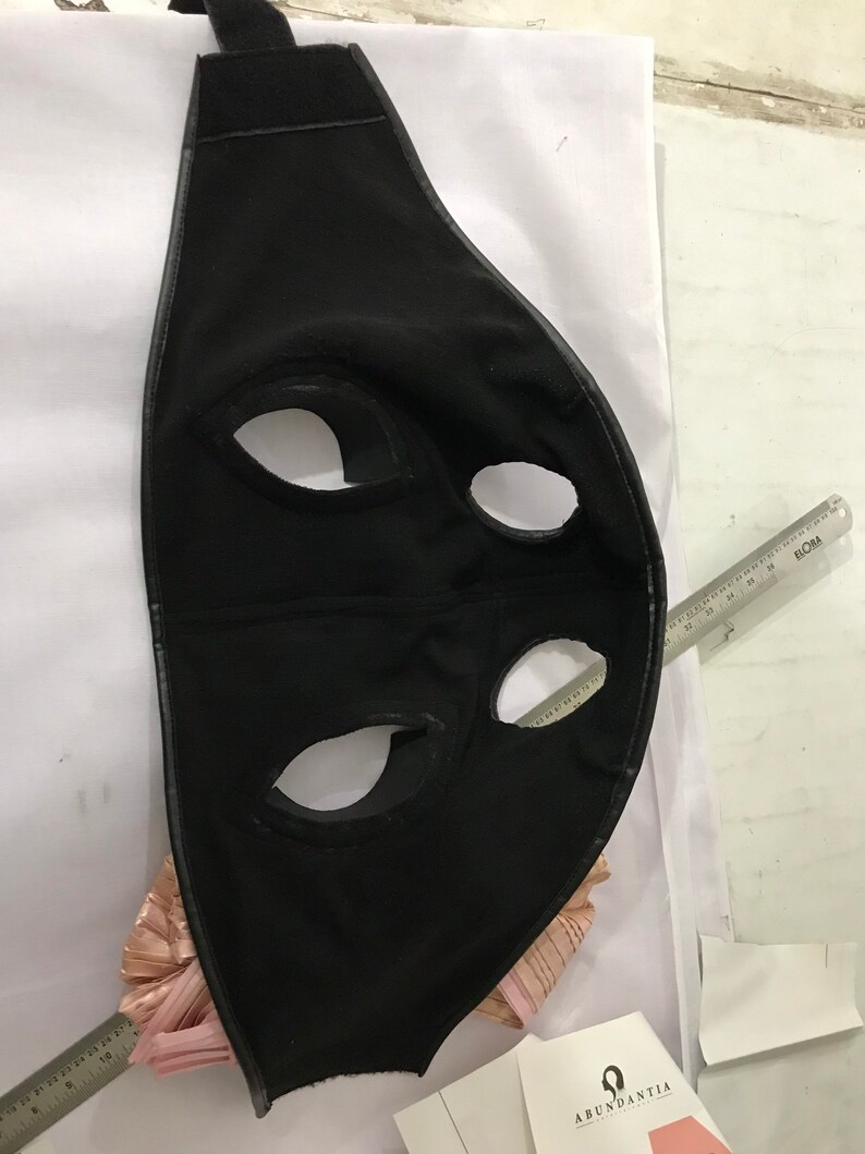 New Horse Blinker Riding Mask Black Cup Hood Horse Can't Etsy