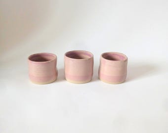 Trío de tazas de espresso con tapón - Cerámica