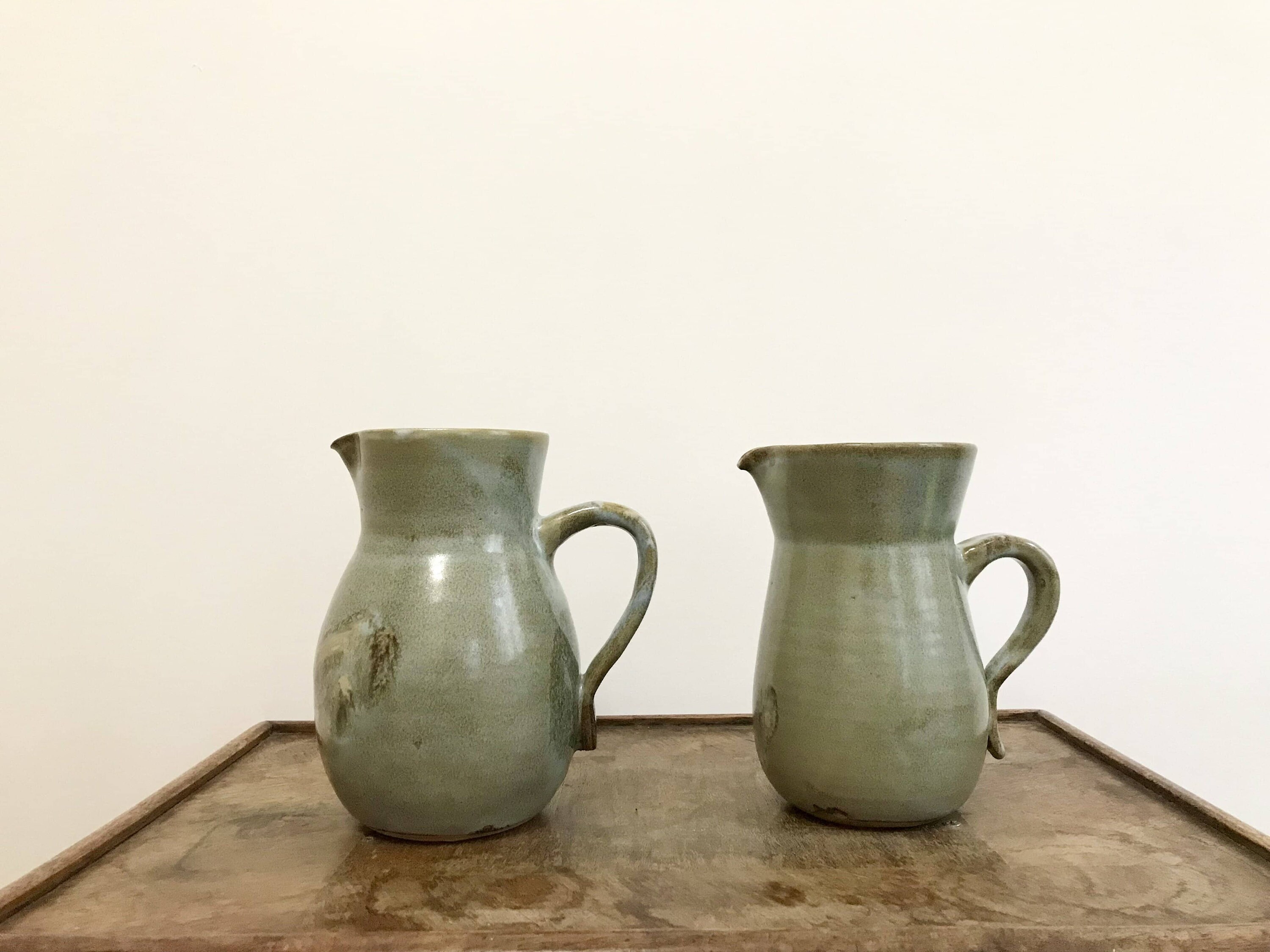 Carafe Bleu Pastel | à Gauche - Céramique