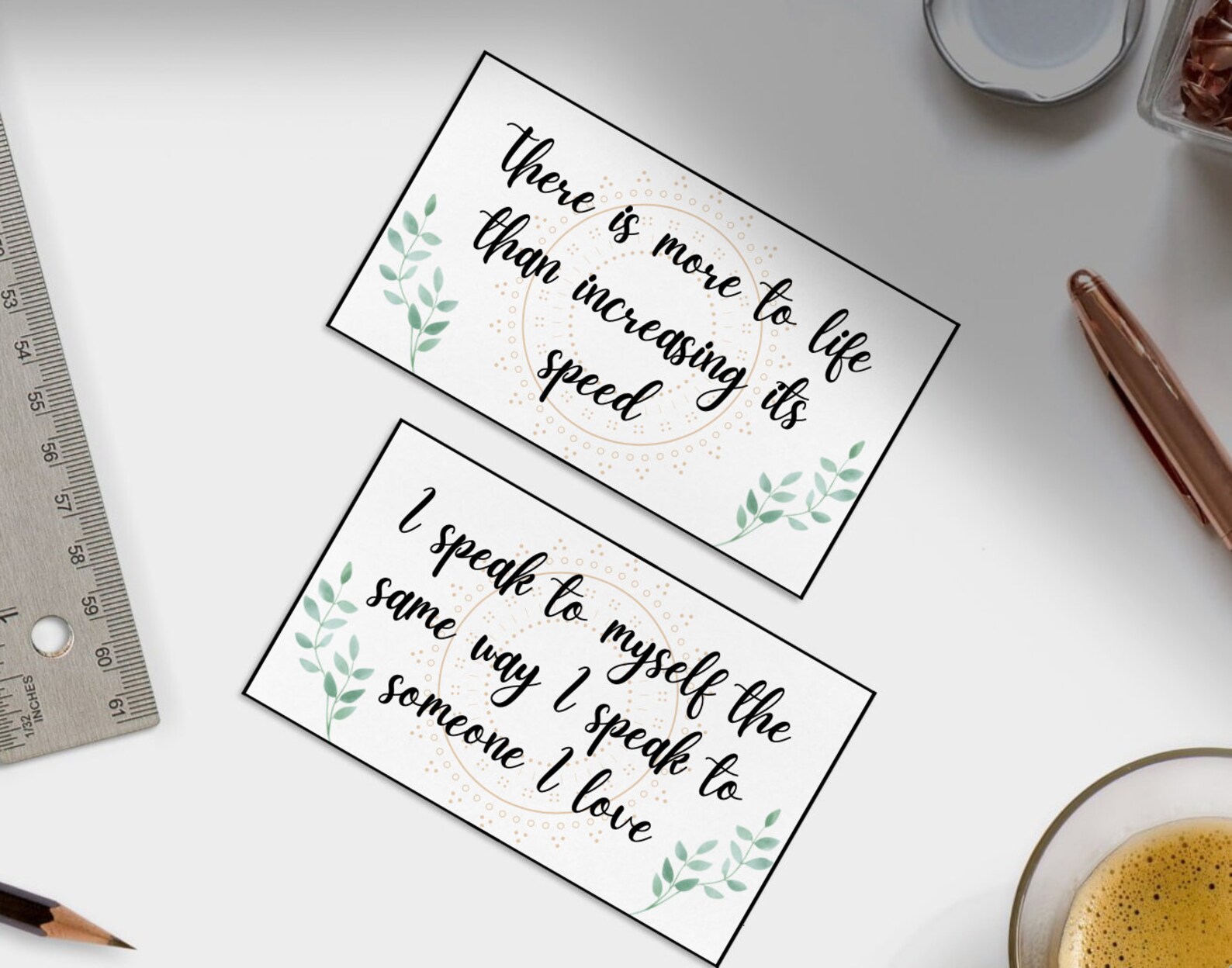 self-care-printable-cards-daily-affirmations-self-love-etsy