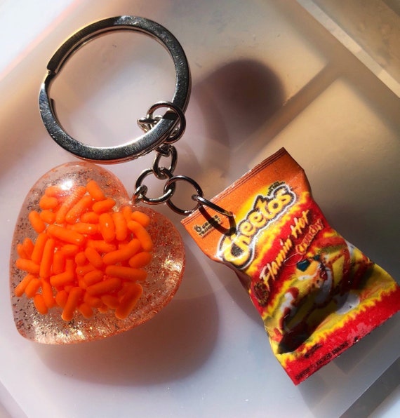 hot cheetos keychain