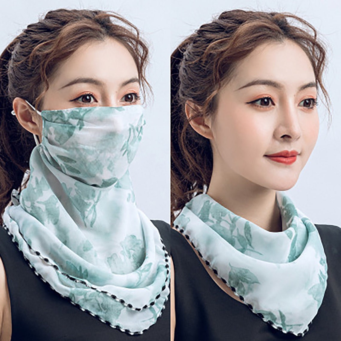 Sun UV Protection Face Cover Sunscreen Breathable Face Cover Etsy