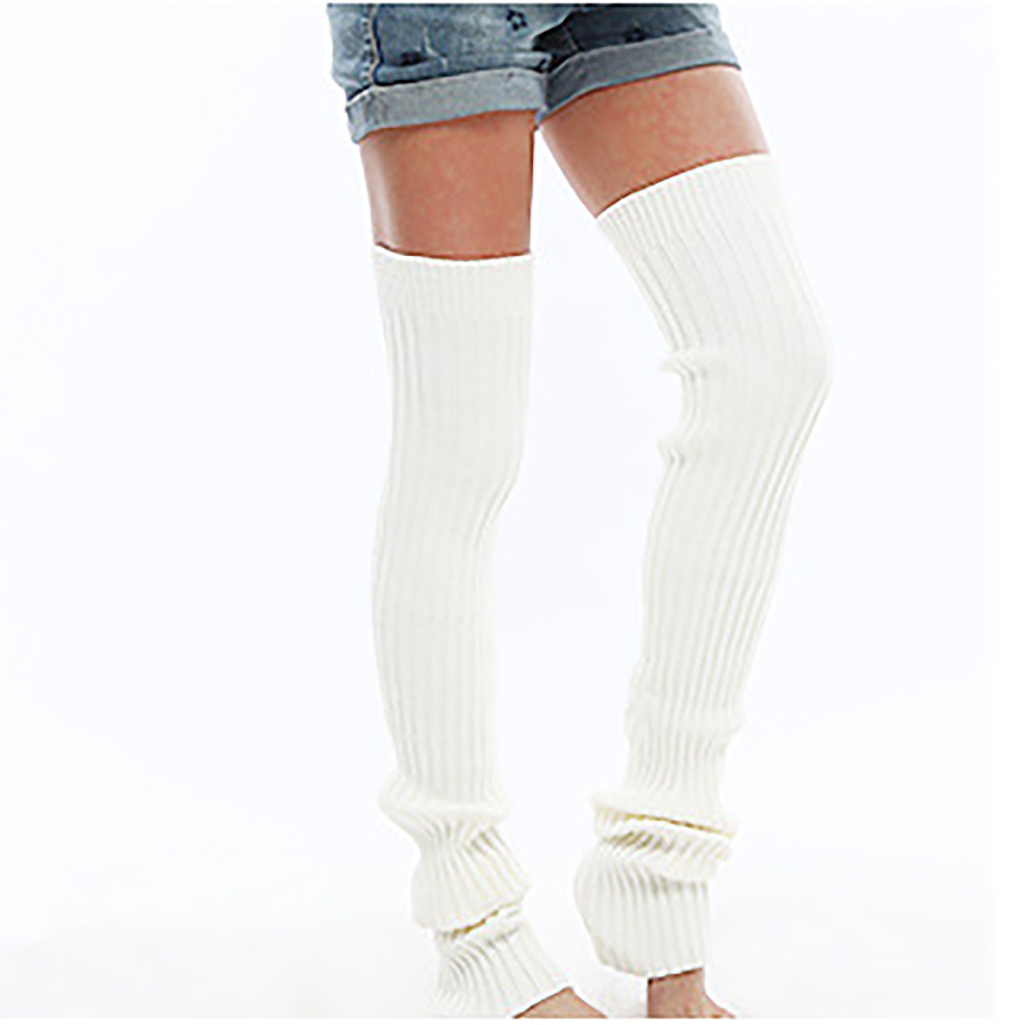 Long Leg Warmers Soft Leg Warmers Fitting Thigh High Leg Etsy