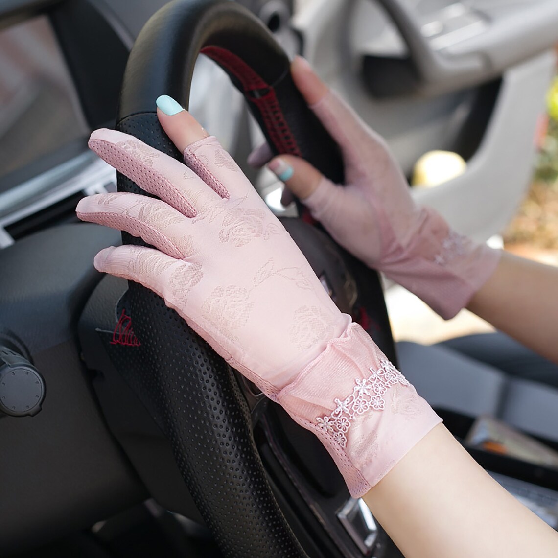Fingerless Gloves Summer Driving Gloves UV Protecting Gloves Etsy