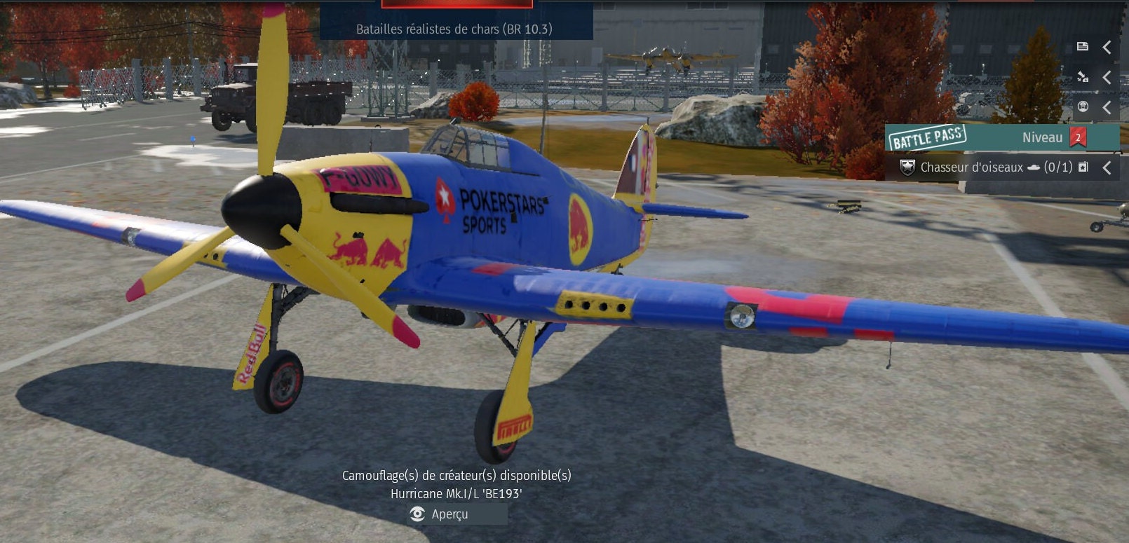 War Thunder User Skin RED BULL Hurricane Mk I/L BR 2.3 Etsy