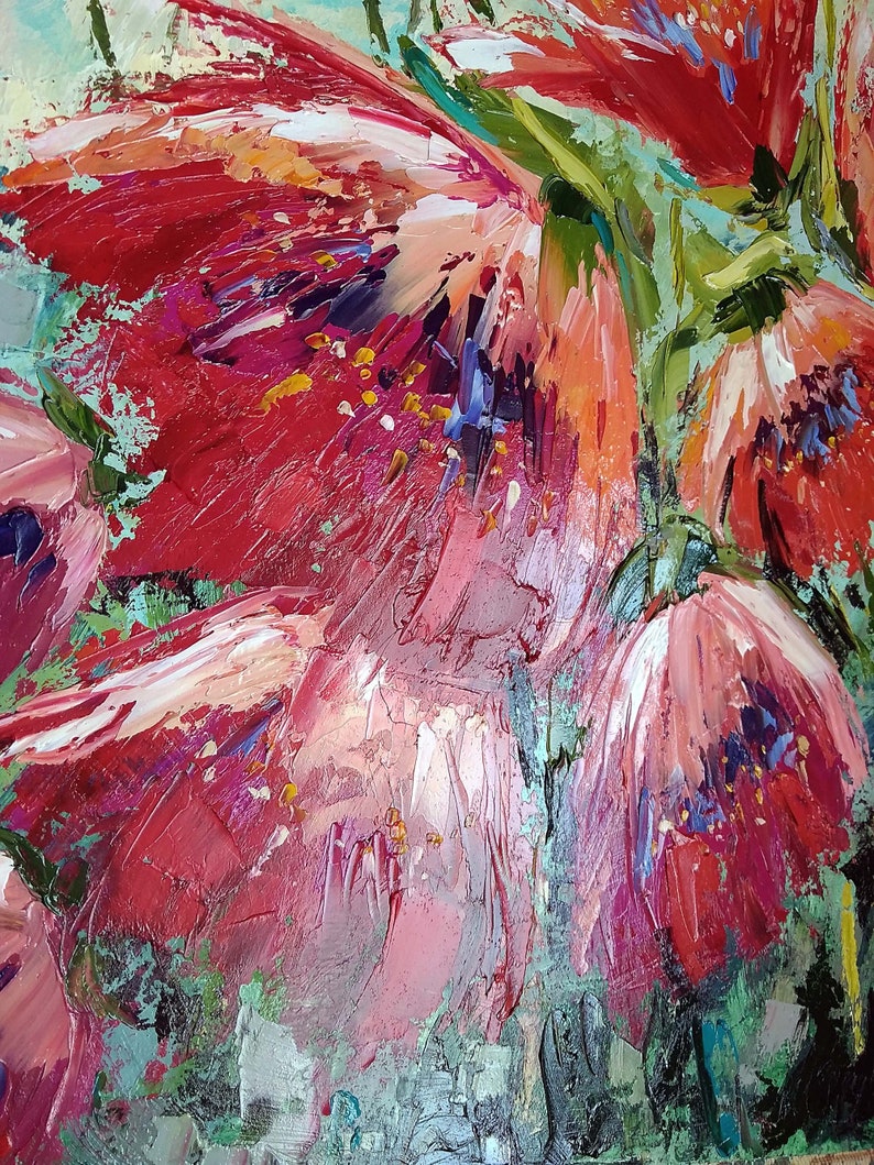 Живопись мастихином картины