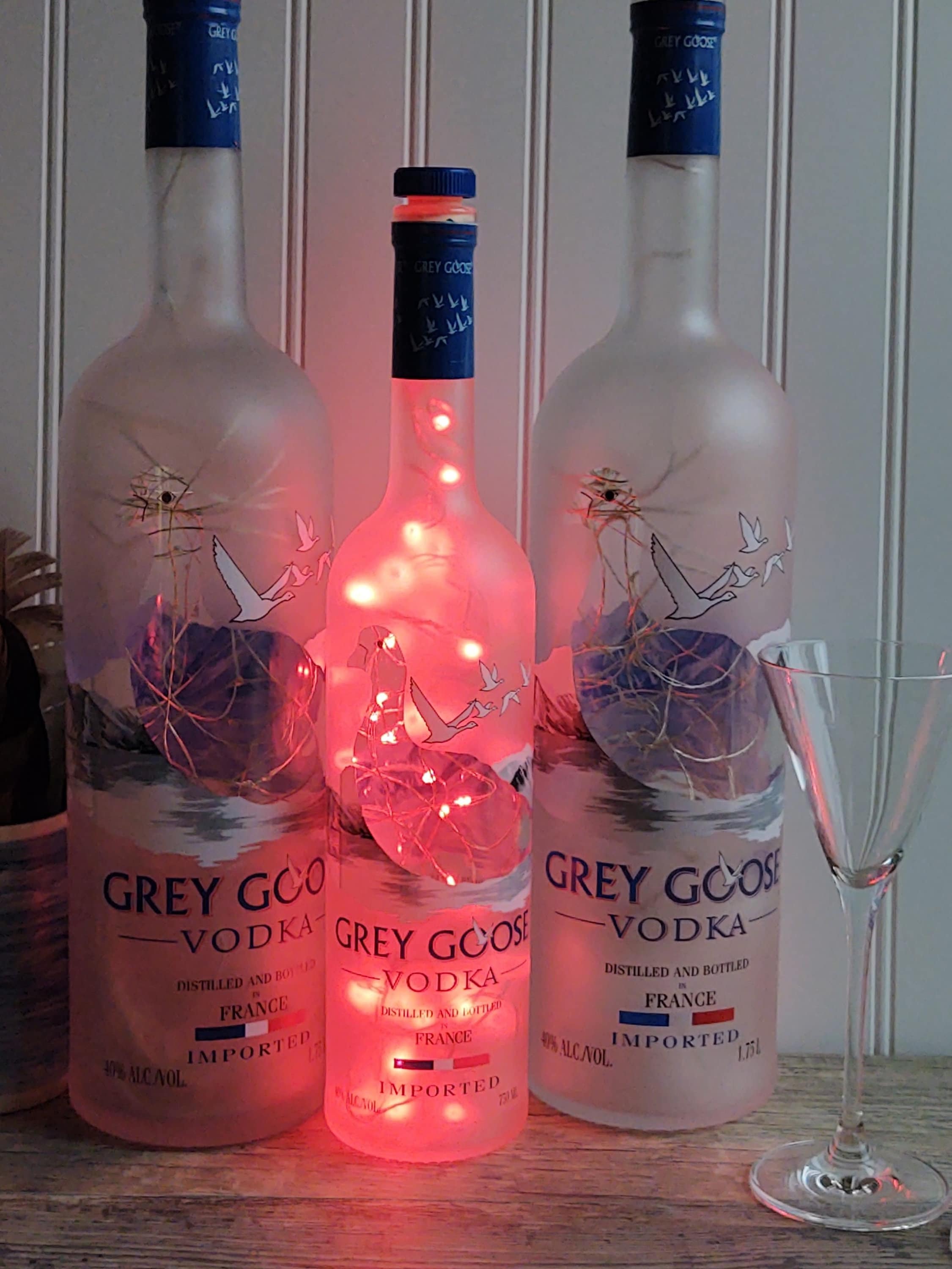 750 Ml Grey Goose Vodka Bottle Lamp – LED Accent Lighting - Etsy