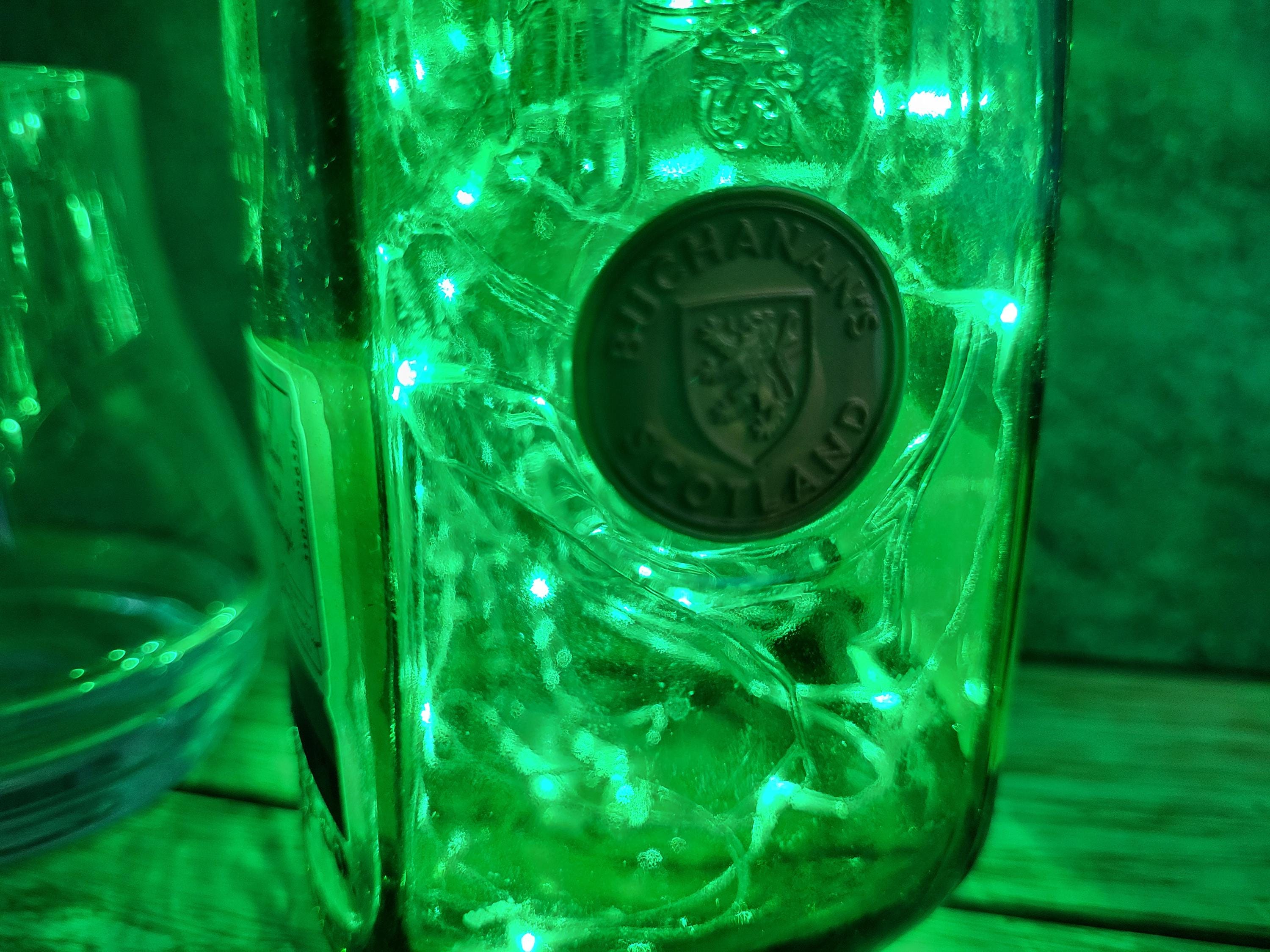 Buchanan's Scotch Whisky Bottle Lamp – LED Bar Decor - Etsy