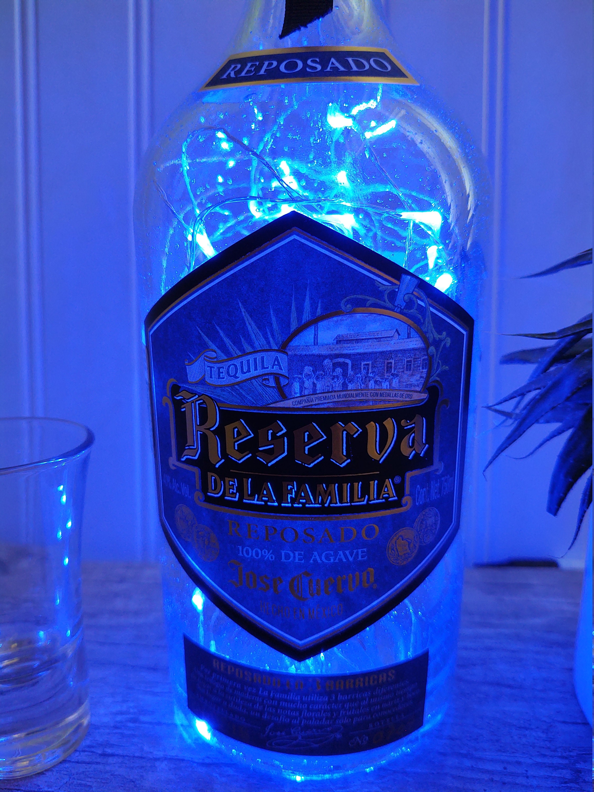Jose Cuervo Reserva Tequila Bottle Lamp – LED Accent Lighting - Etsy
