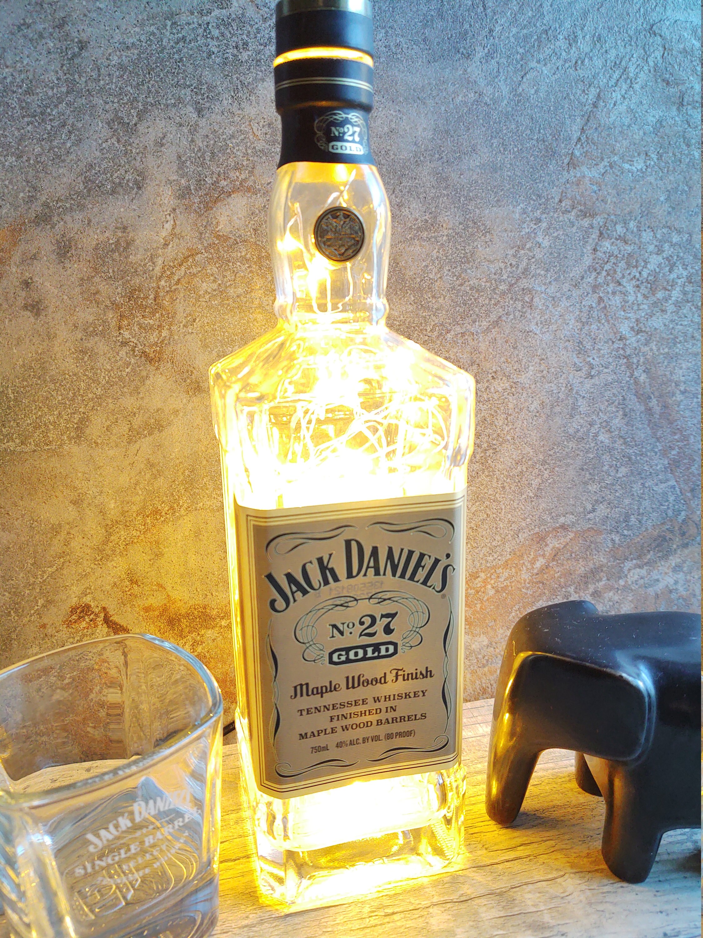 JACK DANIELS Whiskey LED Light - Whiskey Bar Decor - Whisky JACK DANIELS Whiskey LED Light - Whiskey Bar Decor - Whisky