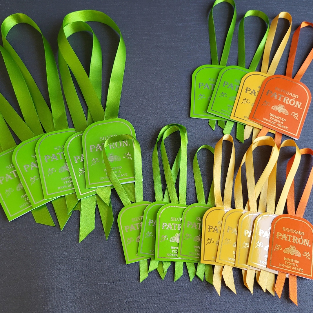 Potron Label 18 Patron Tequila LABELS - Crafts - DIY Projects - Place Card Holders ...
