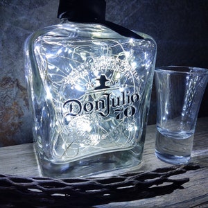 DON Julio 70 Tequila Bottle LED Lamp -  Don Julio Anejo Tequila Bottle Lamp