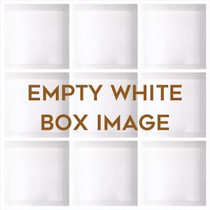 Leere weiße Box Digitales Bild für Box Fotografie Vorlagen | Kompatibel mit Grid-Vorlagen