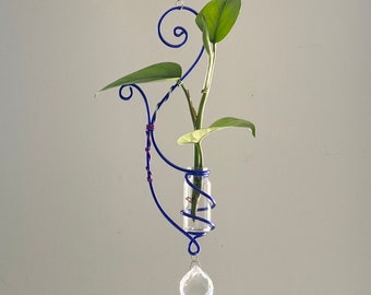 New Design, Propagation Station, Sun Catcher, Bud Vase, Hanging Plant, Hanging Propagation Station, Crystal, Rainbow Thrower
