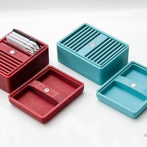 Estuche Secure Digital (tarjeta SD) para 12 tarjetas (impresas en 3D)