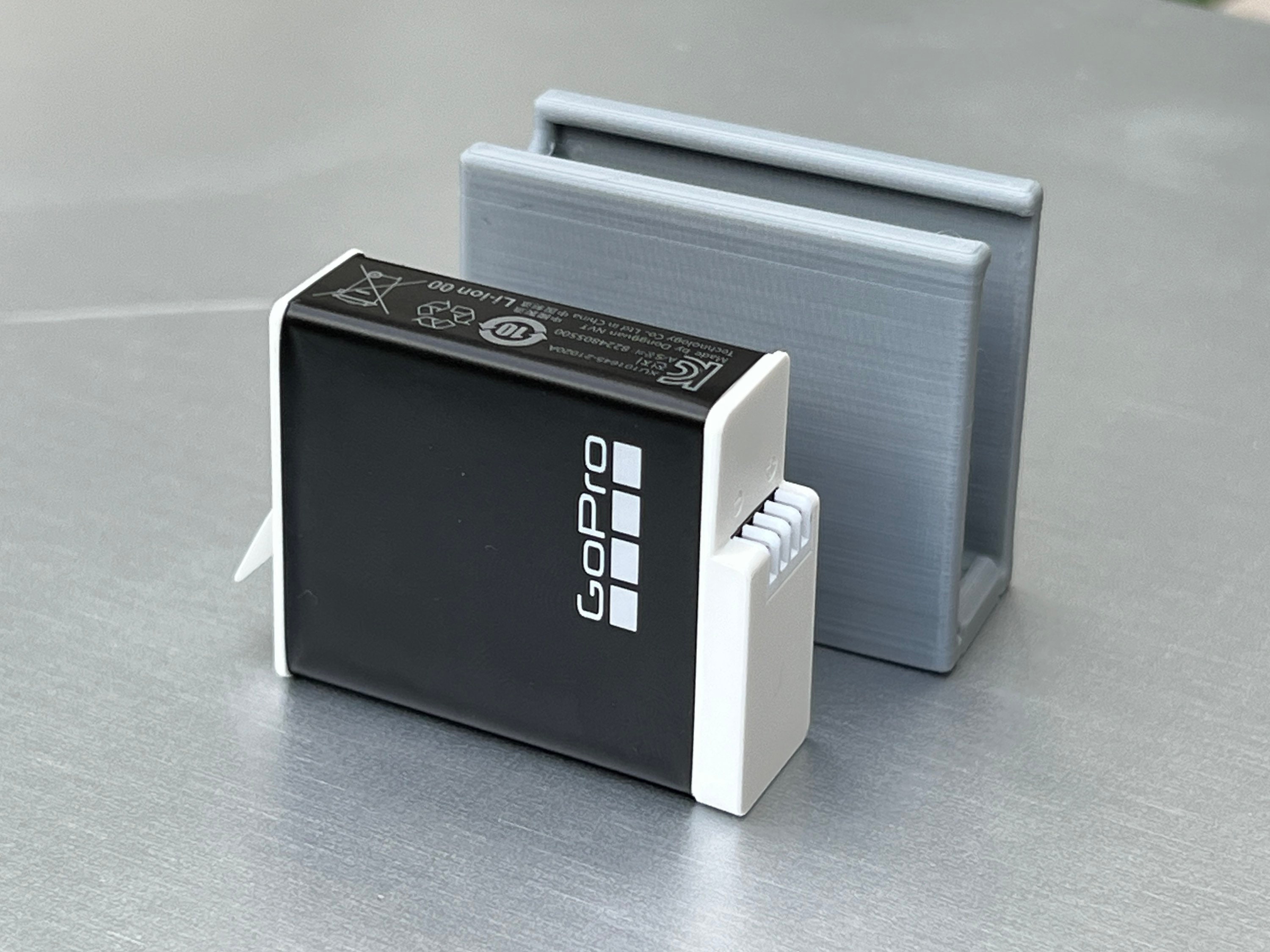 Battery Case for Gopro Hero 12, Hero 11, Hero 10, Hero (3D